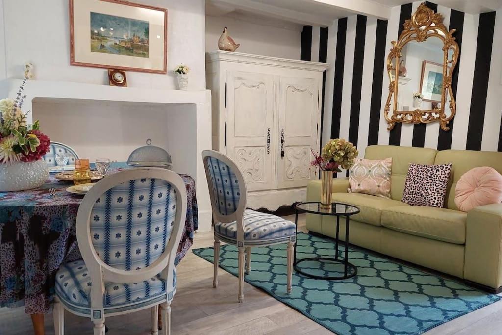 Maison Avec Jardin Honfleur Exterior foto
